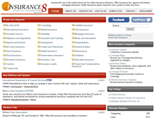Tablet Screenshot of insurance8.com